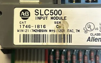 Used ALLEN-BRADLEY 1746-IB16 Misc Electrical & Power Parts Ohio US | Surplus Asset Holdings #1185613