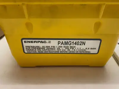 PAMG1402N | Enerpac  Turbo II Air Hydraulic Pump 4/3 Manual Valve - Used