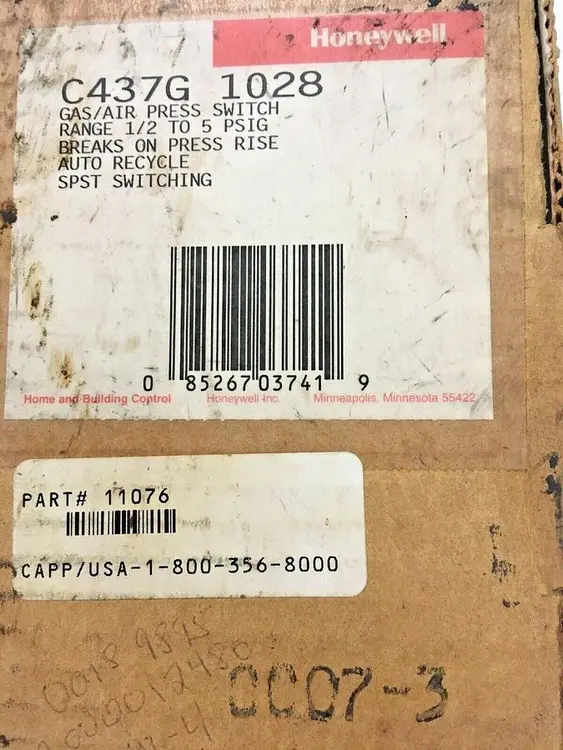 New | in-Stock HONEYWELL C437G 1029 Miscellaneous Equipment (Electrical & Power) | Surplus Asset Holdings #1188399