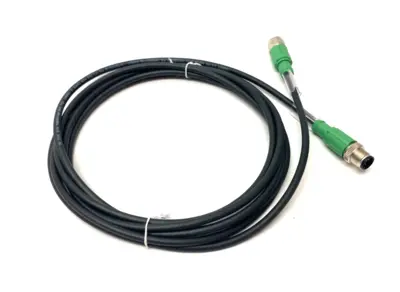USED PHOENIX CONTACT DOUBLE ENDED CORDSET M12 MALE TO FEMALE