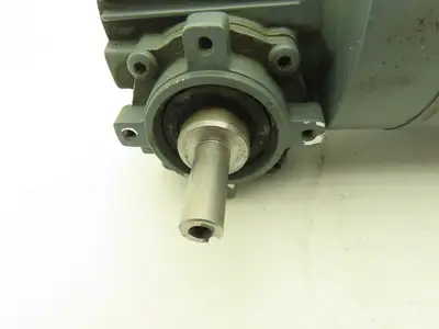 Bauer BS02-71V/D04LA4 AC Gearmotor 22:1 Reducer 74rpm 480v 3ph LH Output