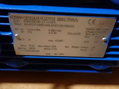 Sew 3 Hp Gear Drive