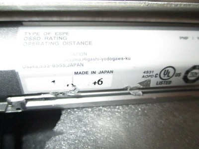 USED KEYENCE SL-C48F-R Light Curtain Set