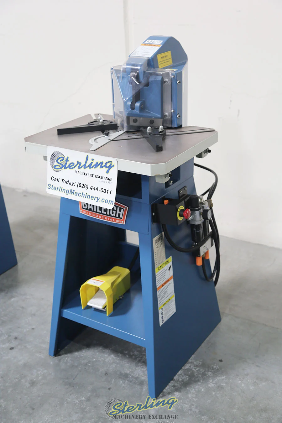 New | in-Stock BAILEIGH SN-F11-AN Notching Machines California US | Sterling Machinery Exchange #1465631