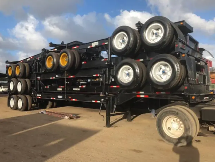 Used A PLUS 20’ AND 40’ GOOSENECK HEAVY DUTY CHASSIS Chassis Florida US | USA Transequipment #1542602