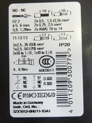USED SIEMENS 3RU1 146-4KB0