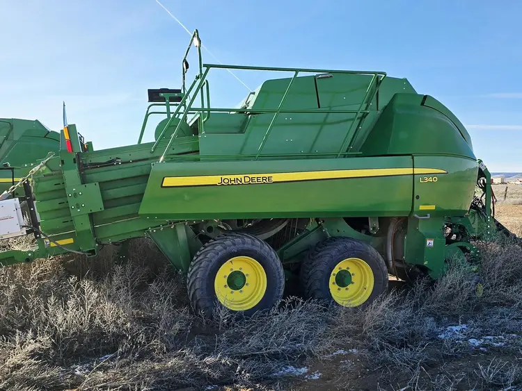 Used 2017 JOHN DEERE L340 Square Balers Utah US | Berry Machinery #911028