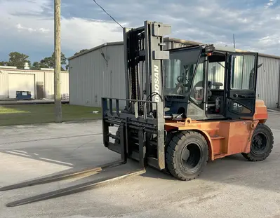 Used 2015 DOOSAN D90S-7 Internal Combustion Forklifts: Pneumatic Tire Texas US | Forklift Exchange #1274719