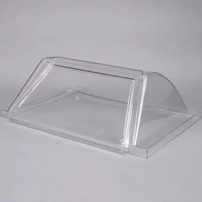 24 Hot Dog Roller Grill Sneeze Guard