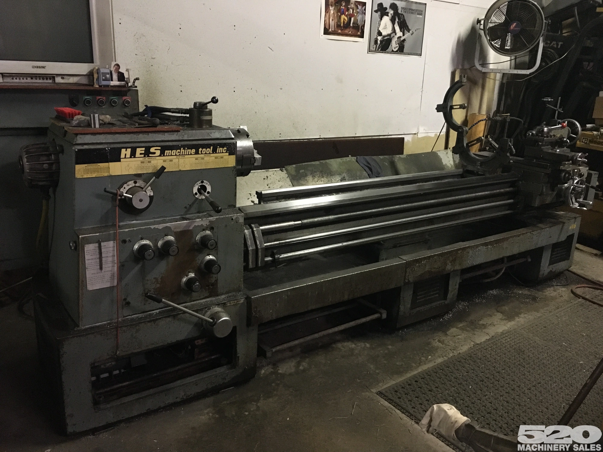 H.E.S. Type 550 Engine Lathe