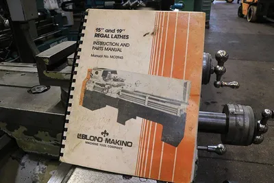 1992 LEBLOND MAKINO REGAL SERVO-SHIFT LATHES, ENGINE_See also other Lathe Categories | Prime Machinery (19)