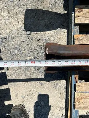 Used AFTERMARKET 5-7/8” TO 6” D X 62" L CHISEL DRILL BIT FOR CABLE TOOL Drills Pennsylvania US | East West Machinery & Drilling #1417421