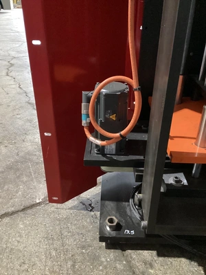 Rotary Indexing Table w/ Perforated Downdraft Surface for Welding/Assembly USED