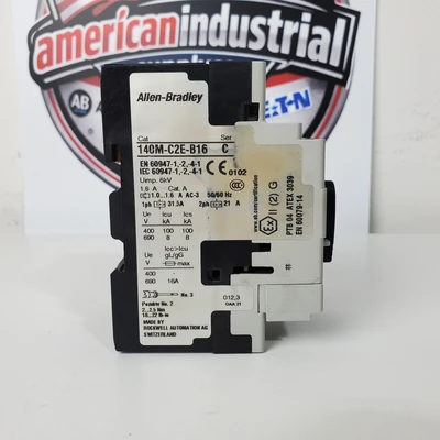 Used Allen-Bradley 140M-C2E-B16 Misc Industrial Equipment California US | American Industrial Supply Co. #1377051