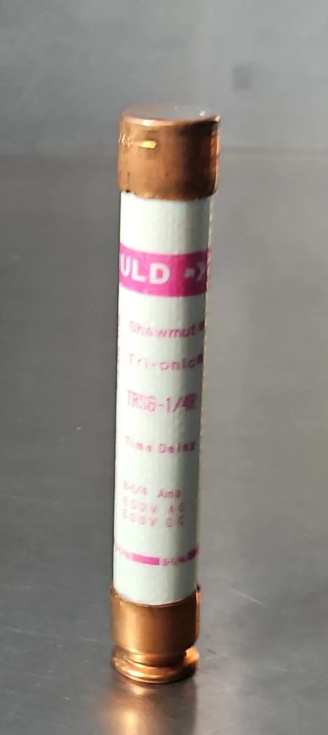 GOULD SHAWMUT TRS6-1/4R FUSES 600V. 1D
