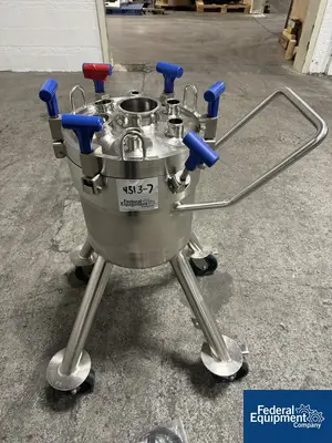 USED Feldmeier 6 Gal Feldmeier Receiver Tank, 316L S/S, 60#