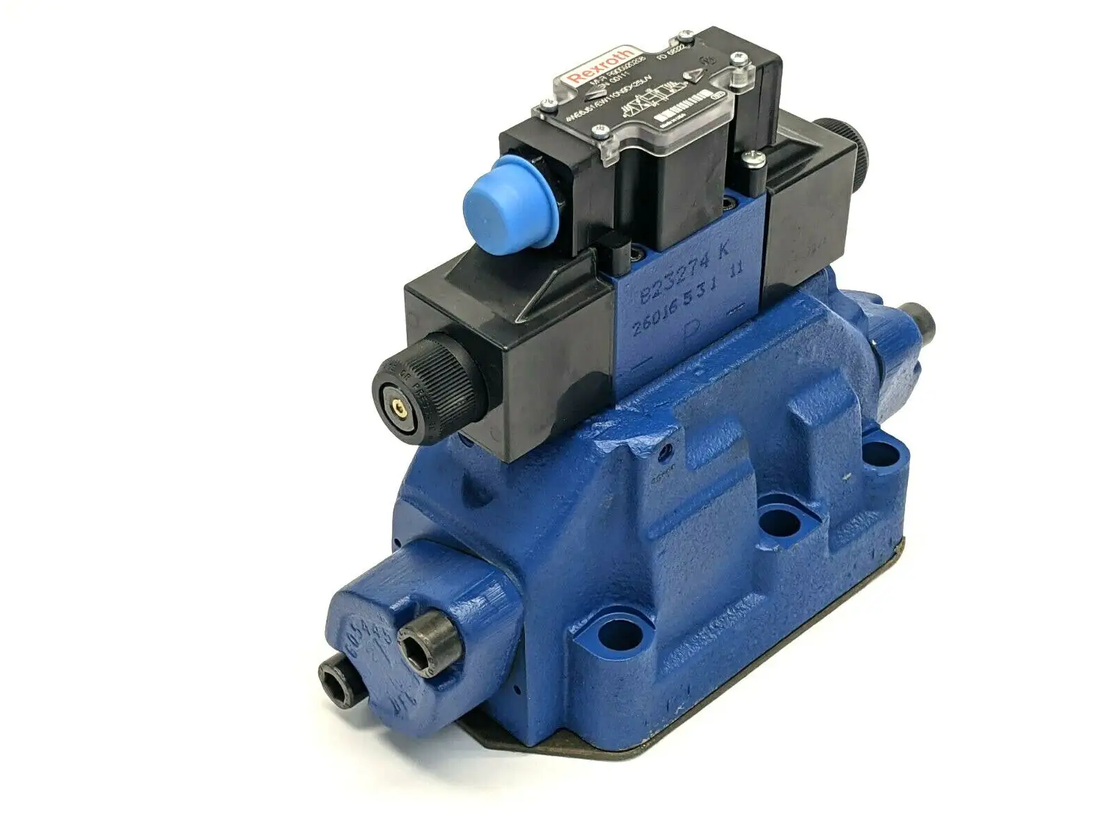 New | in-Stock Rexroth Directional Spool Valve 4WE6J61/EW110N9DK25L/V Solenoid Valves Michigan US | Maverick Industrial Sales #1393524