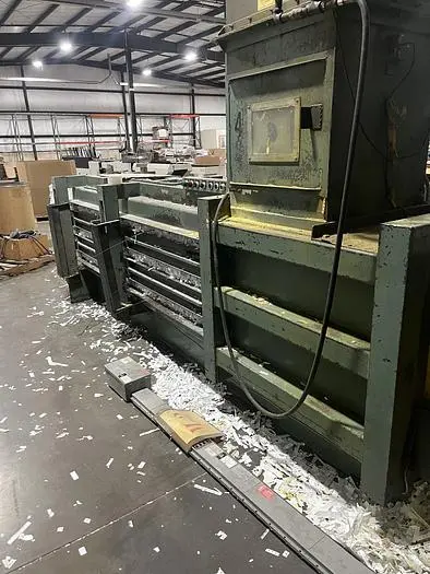 Used MAREN 122 CLOSED DOOR BALER MANUAL TIE BALER Miscellaneous Printing & Paper Equipment | Capital Equipment Solutions #468613
