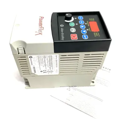 USED ALLEN-BRADLEY SERIES A POWERFLEX 4- 0.4 KW (0.5 HP) AC DRIVE