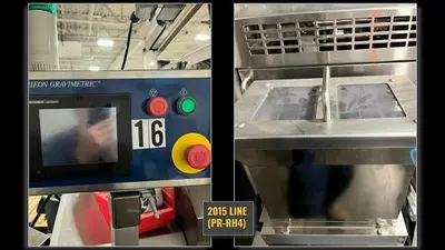 USED 2015 RHEON TWIN DIVIDERS MD.# VX212 & PUNCH ROUNDERS MD.# PR101