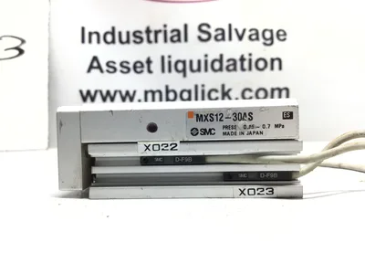 SMC MXS12-30AS Pneumatic Air Cylinder XO23