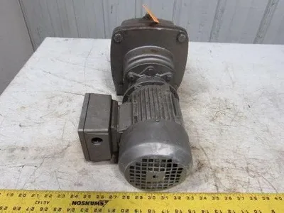 Nord Gear SK23-71 S/4 Inline Foot Mount Gearmotor 179.50:1 Ratio 9RPM Out