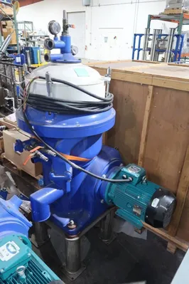 (4) Alfa-Laval MOPX 207 SGT-24-60 oil purifier skids, SS.