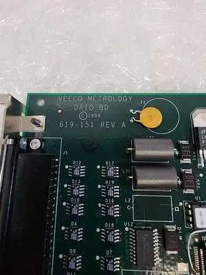 VEECO METROLOGY 830-703-R ASM, PCB DIGITAL ANALOG I-O