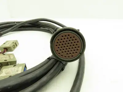 Fanuc JAE CA3106B32A10S 2 Flexible Robot Cable Cordset  48-Conductor 25'