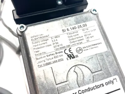 USED GFA ELEKTROMATEN RAPID SAFEDRIVE MOTORIZED DRIVE UNIT