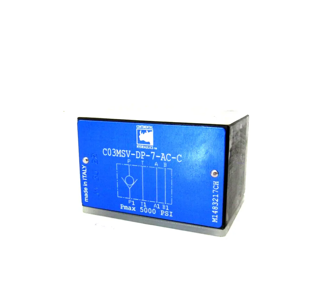 NEW CONTINENTAL HYDRAULICS C03MSV-DP-7-AC-C VALVE C03MSVDP7ACC