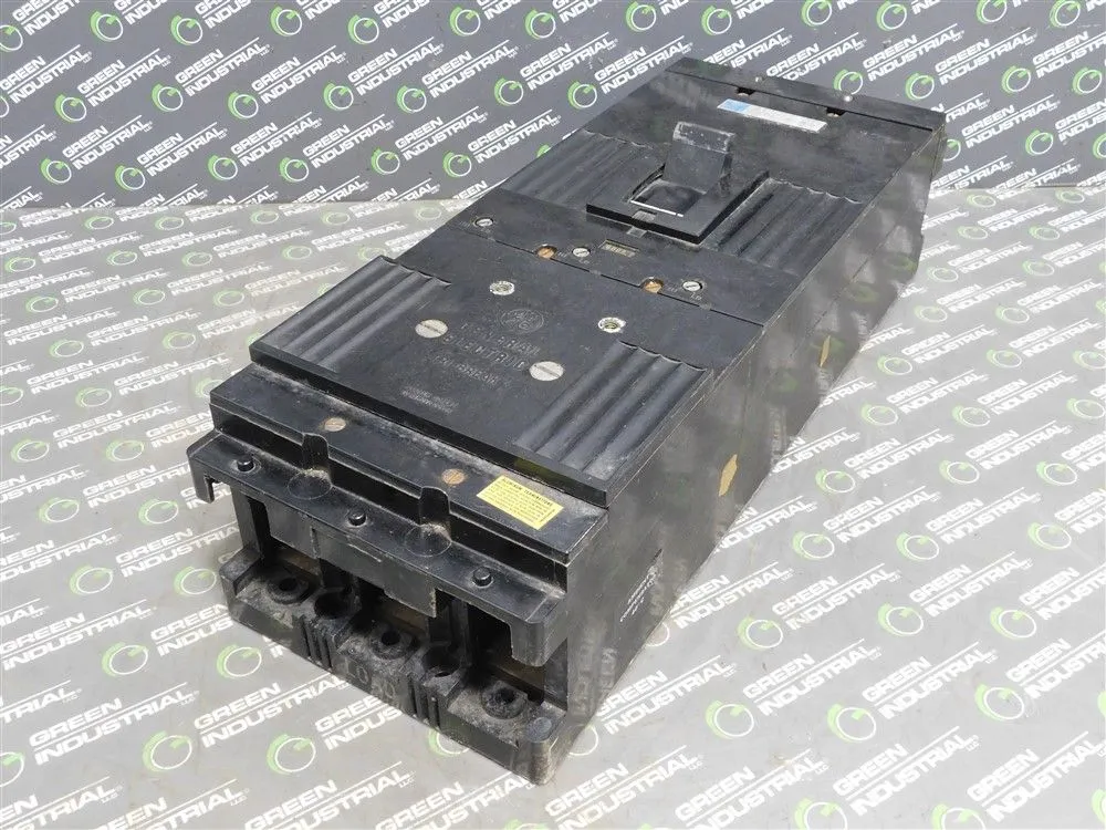 General Electric TB63F Tri-Break Circuit Breaker 200kA@600VAC 100kA@250VDC Used