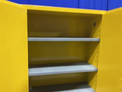 4 Shelves  Safety Storage Cabinet