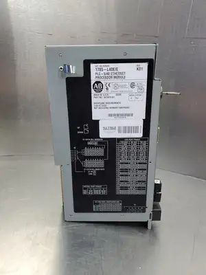 USED Allen-Bradley 1785-L40E/E PLC-5/40 Ethernet Processor Module, Ser E, FW D.2