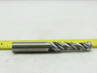 12mm 3 Flute Coolant Thru Reduced Flute Profile End Mill 14mm Shank