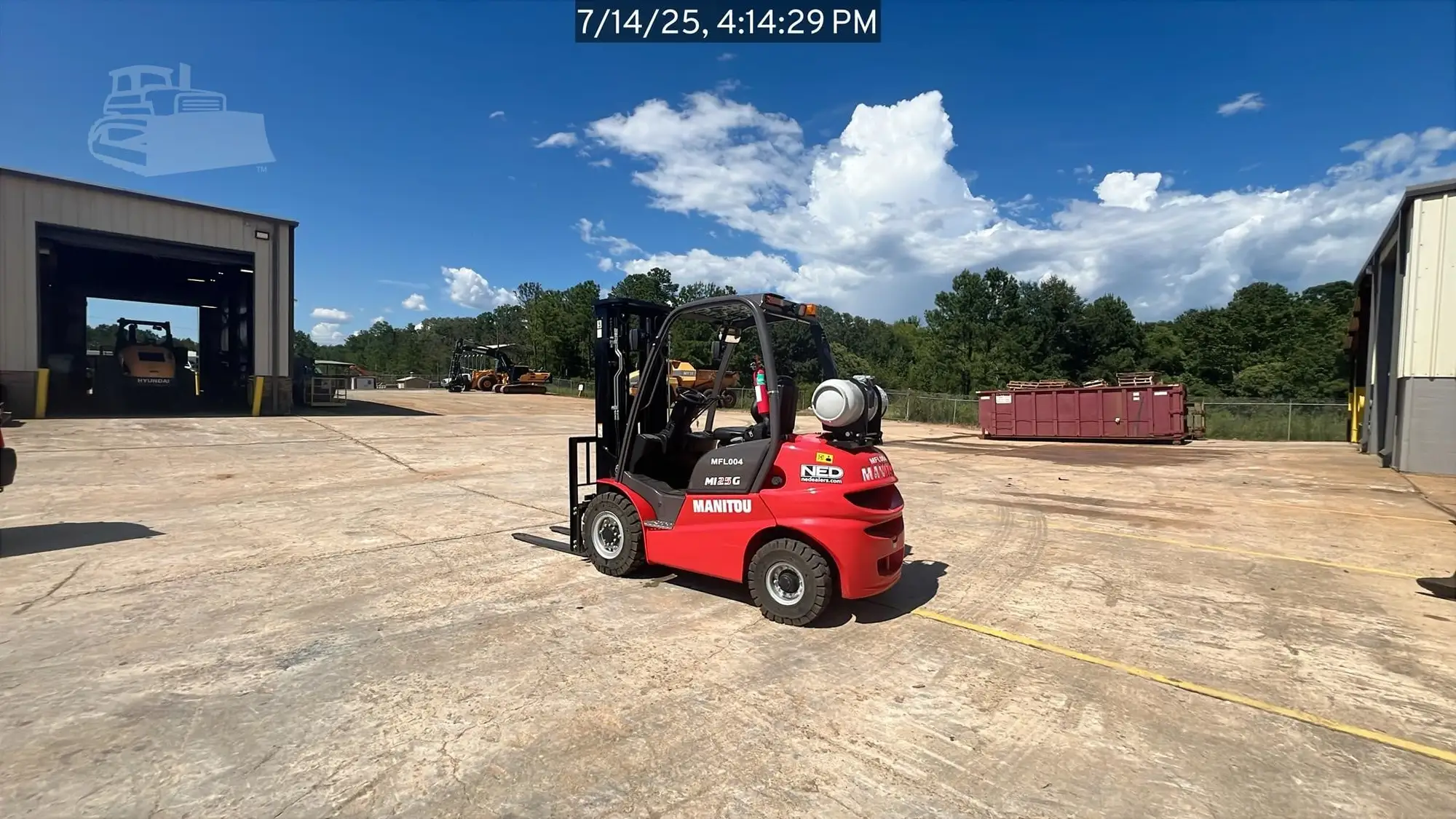 New | in-Stock 2023 MANITOU MI25G Internal Combustion Forklifts: Pneumatic Tire Georgia US | National Equipment Dealers #1422375