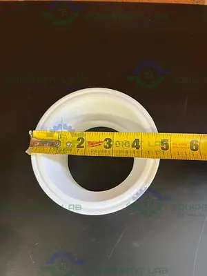 NEW CHEMGLASS CG-1003-B-10 PTFE ADAPTER 80MM FLANGE 4" SANITARY