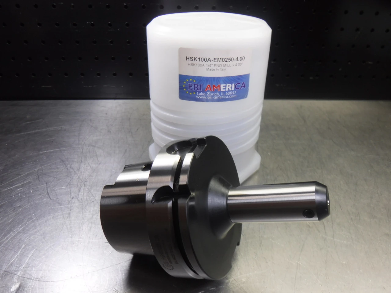 ERI America HSK100A 1/4" Endmill Holder 4" Pro HSK100A-EM250-4.00 (LOC1336B)