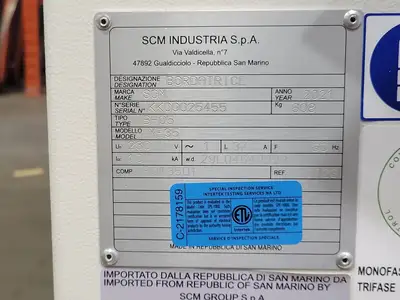 New | in-Stock SCM ME 35T Edge Banders British Columbia CA | Lenmark #272581
