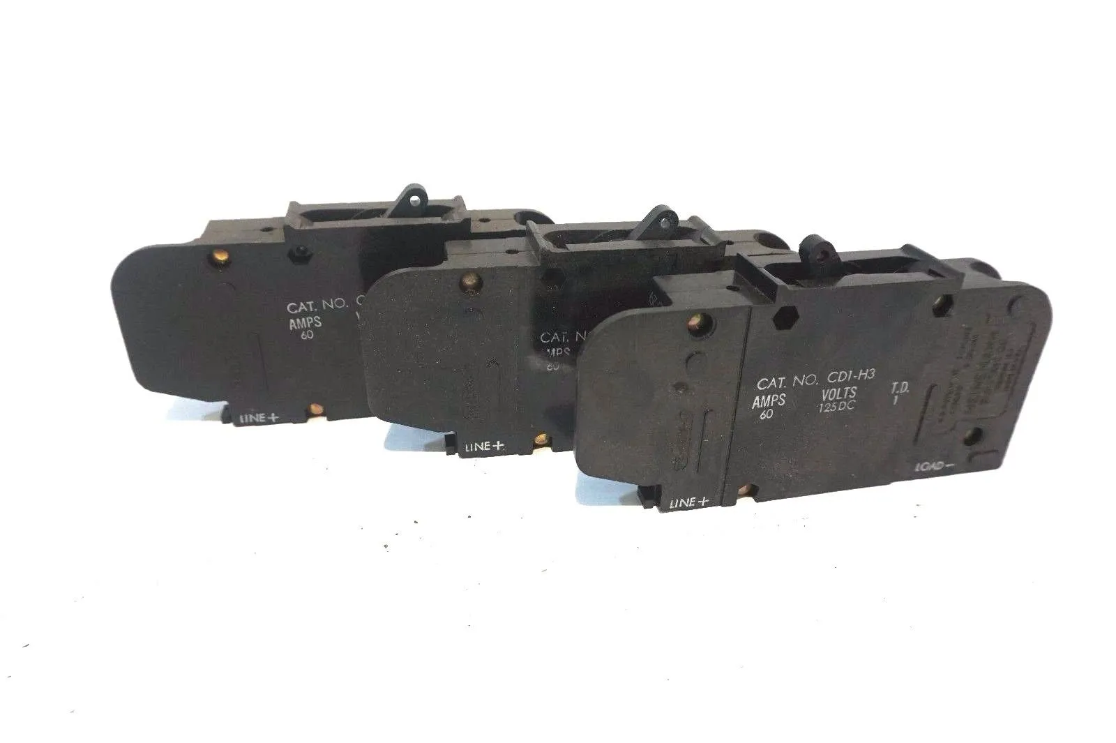 3 NEW HEINEMANN CD1-H3 CIRCUIT BREAKER CD1H3