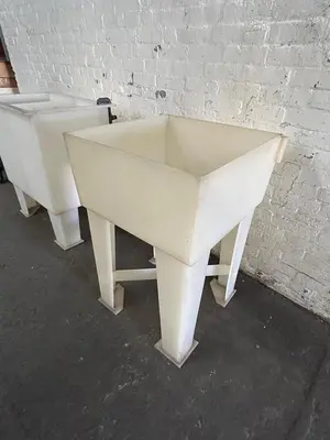 Polypropylene Counter Flow Dual Rinsing Tank Wet & Dry Tank