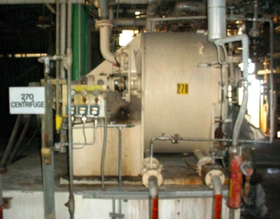 (2) Krauss-Maffei HZ 125 Si-300-960 peelers, 316L SS.