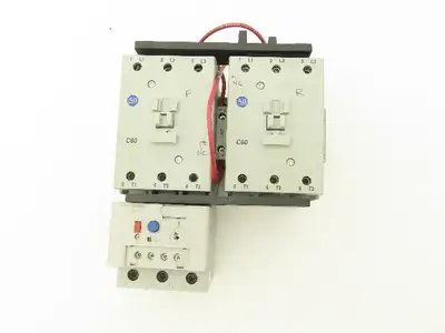 Allen Bradley 104-C60D22 Electronic Overload Relay Reversing Contactor