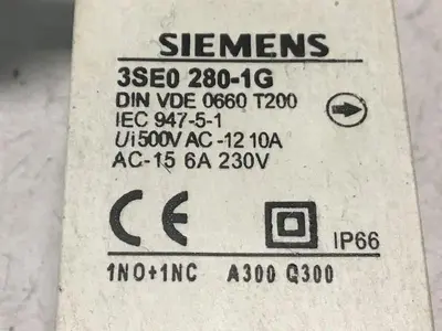 USED SIEMENS 3SE0 280-1G