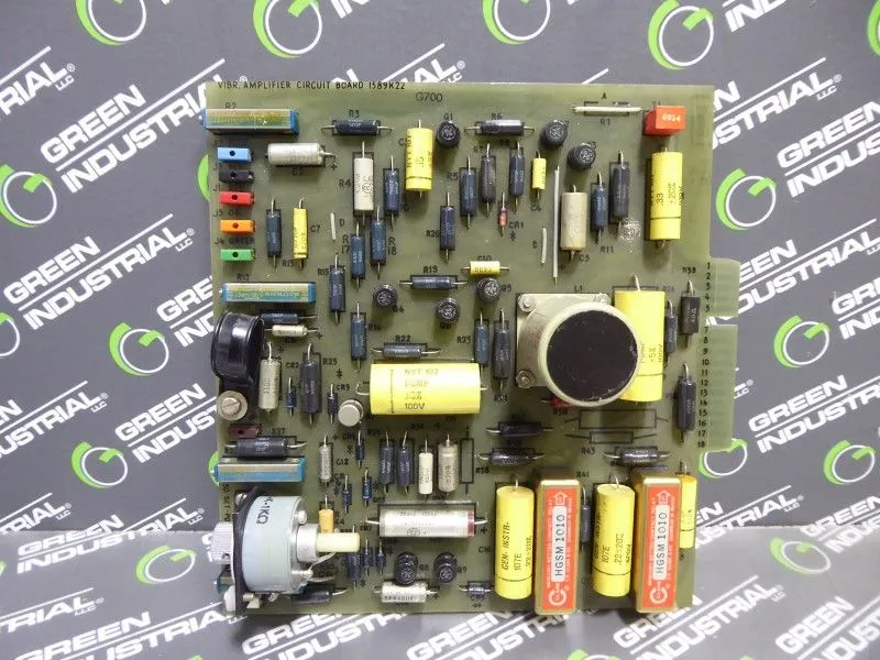 Unbranded 1589K22 Vibr. Amplifier Circuit Board Used