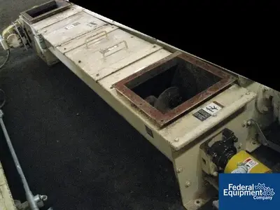 Unknown 14" X 8' CARBON STEEL SCREW CONVEYOR