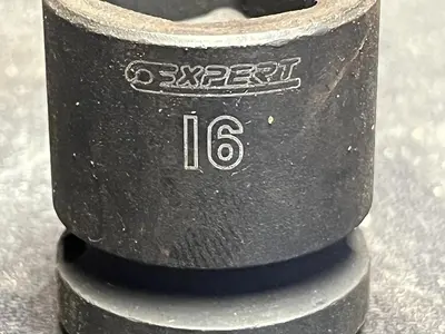 Expert By Mac Tools E041733 6-Point Impact Socket 16MM