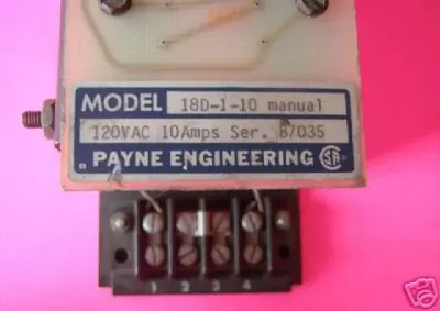USED PAYNE ENGINEERING 18D-1-10