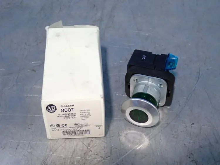 Used ALLEN BRADLEY 800TFXQH2GDIV Relays & Switches Ohio US | HGR 24 #1085098