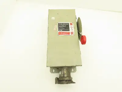 Cutler-Hammer Heavy Duty Safety Switch Enclosure 60A 600V 3Ph Nema 12
